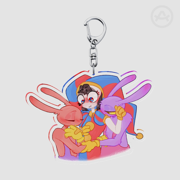 Bunnyfunnybunny Keychain