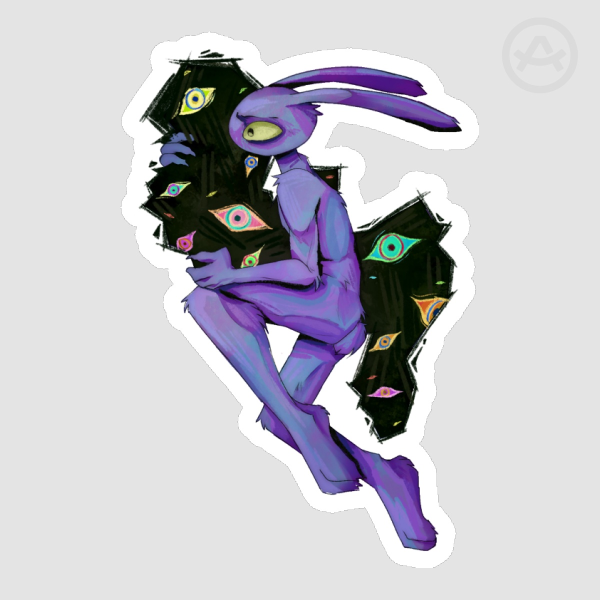 Abstraction Jax Sticker