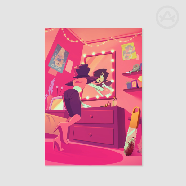 Mettaton’s Room Mini Art Print