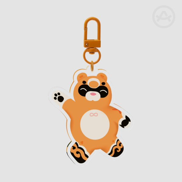 Guoba Acrylic Keychain