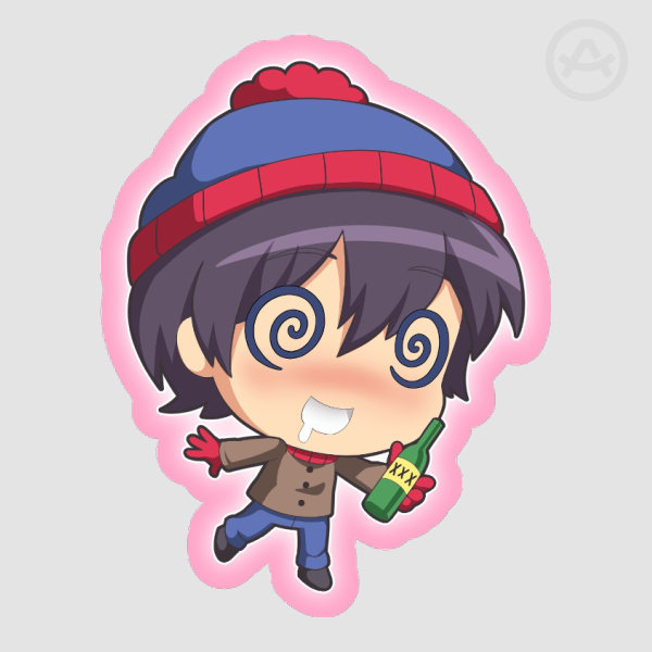 Stan Anime Sticker