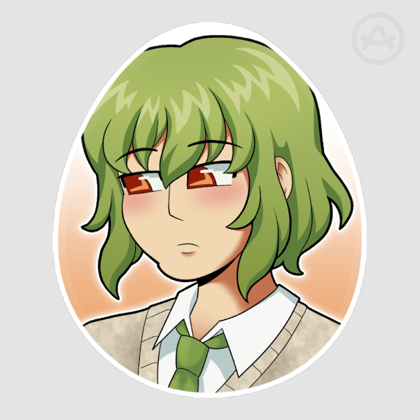 Nageki Egg Sticker