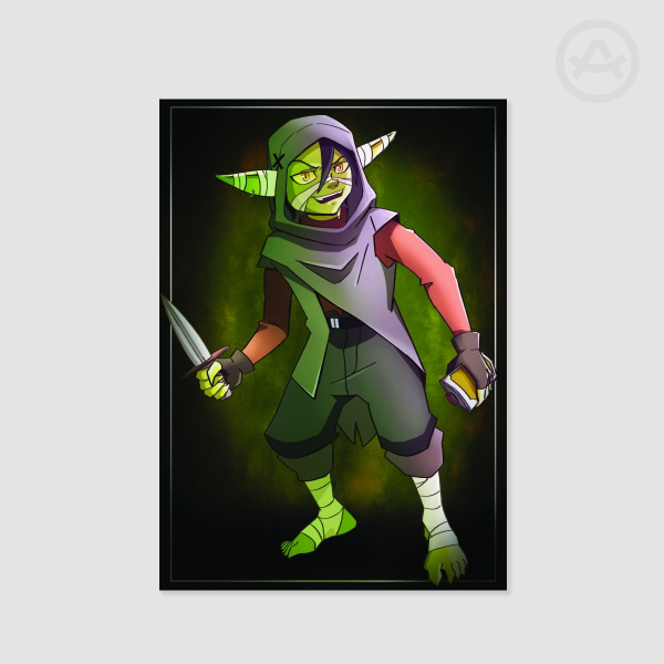 Nott Mighty Nein A5 Print