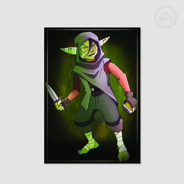 Nott Mighty Nein A5 Print