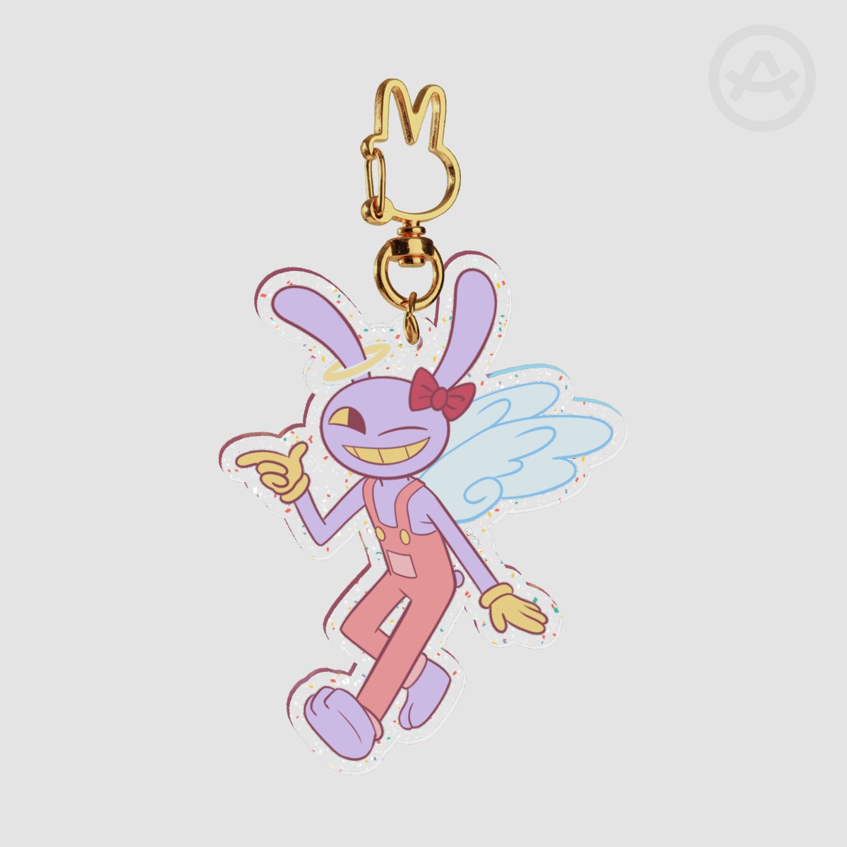 Angel Jax Acrylic Keychain