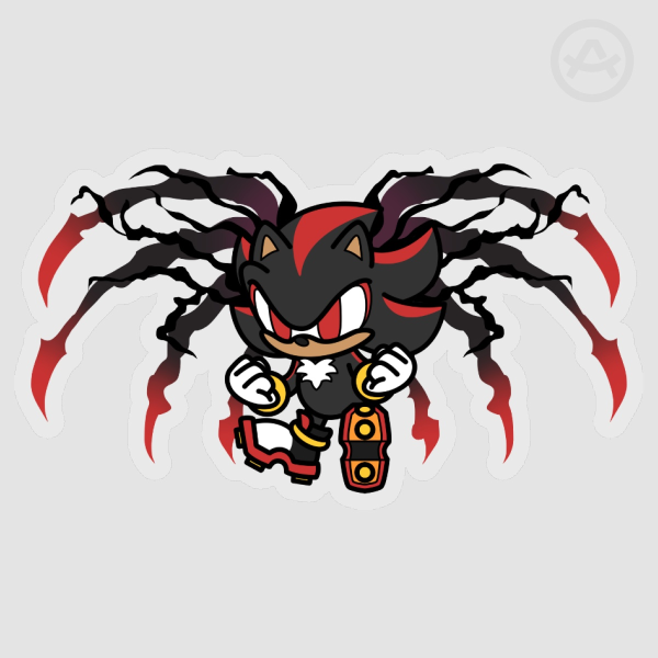 Doom Wing Shadow Clear Sticker