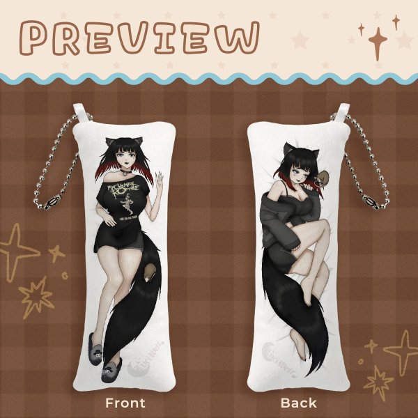 Mini LuciWeir Body Pillow Keychain