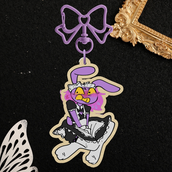 Jax TADC Double Sided Wood Keychain!