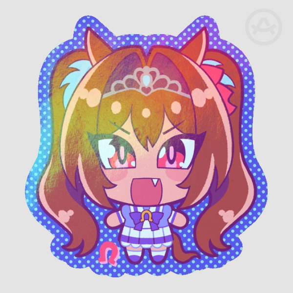 Daiwa Scarlet Holo Sticker