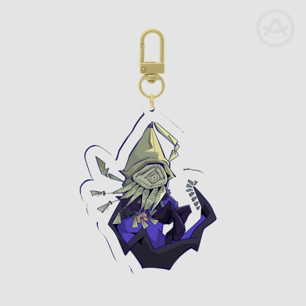 Iguin Acrylic Keychain