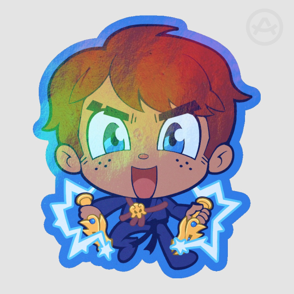 Jay Ninjago Holo Sticker
