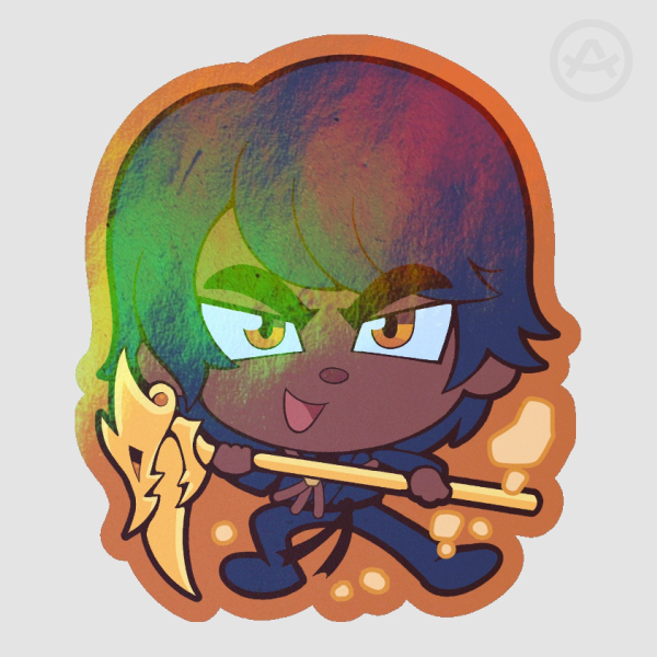 Cole Ninjago Holo Sticker