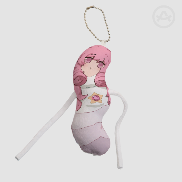 Rose Quartz Silly Plush Charm