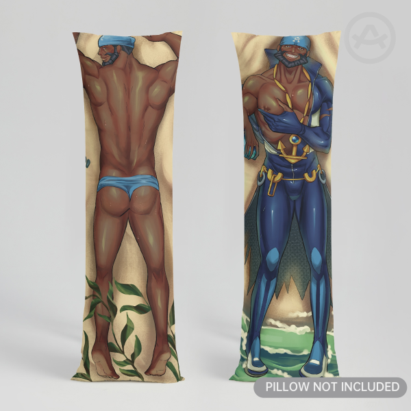 Pirate Guy Body Pillowcase - 19.7"x63"(50x160cm)