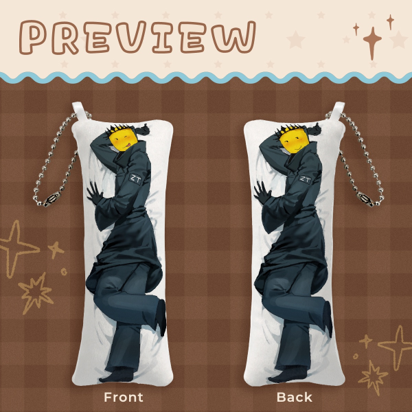 Zuka Mini BodyPillow Keychains