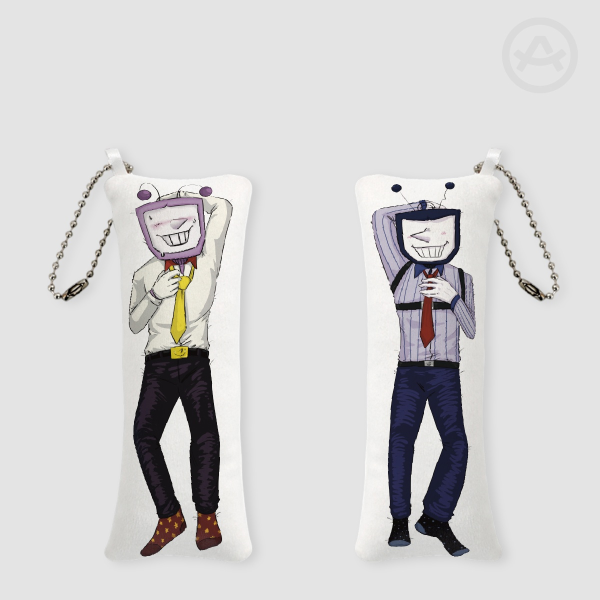 Tenna/Null Mini Body Pillow Keychain