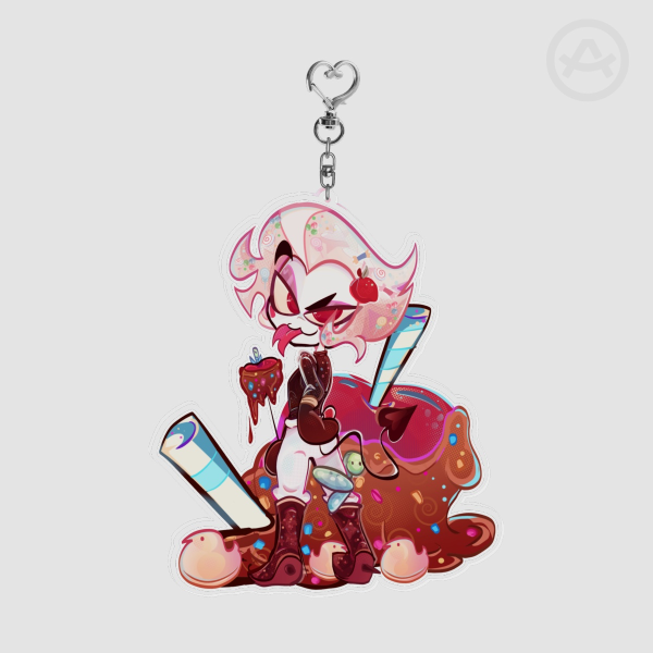 Candy Lucifer Keychain (Hazbin Hotel)