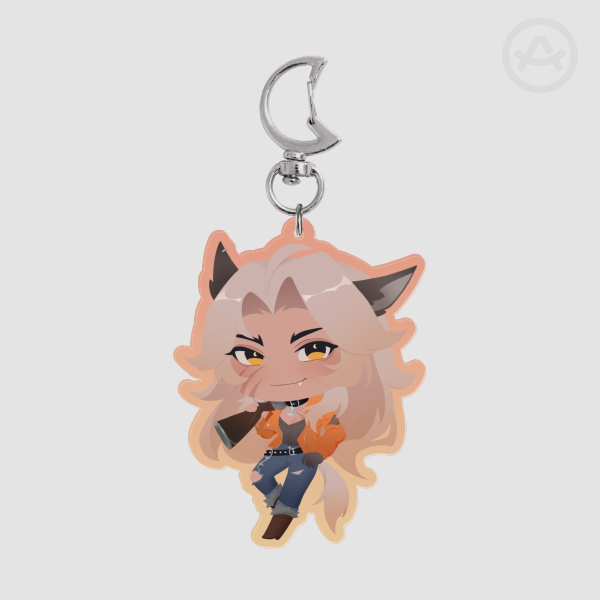[Deadlock] Silver Acrylic Keychain