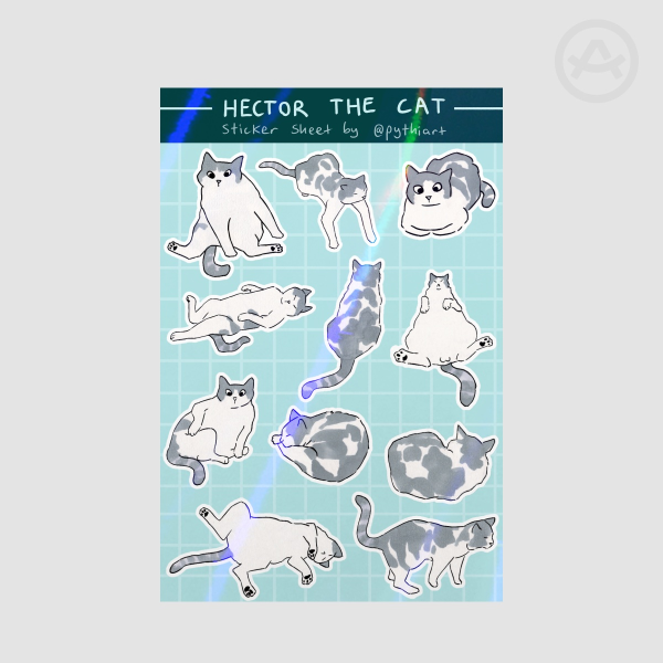 Hector the Cat - Sticker Sheet