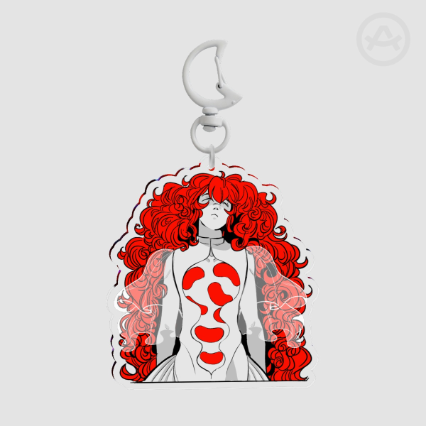 Padparadscha | HNK | Acrylic Keychain