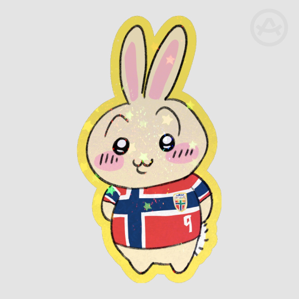 Football: Chiikawa | Norway no. 9 Usagi (FWC26)