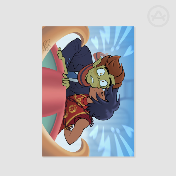 Jaya Kiss Ninjago Poster Print