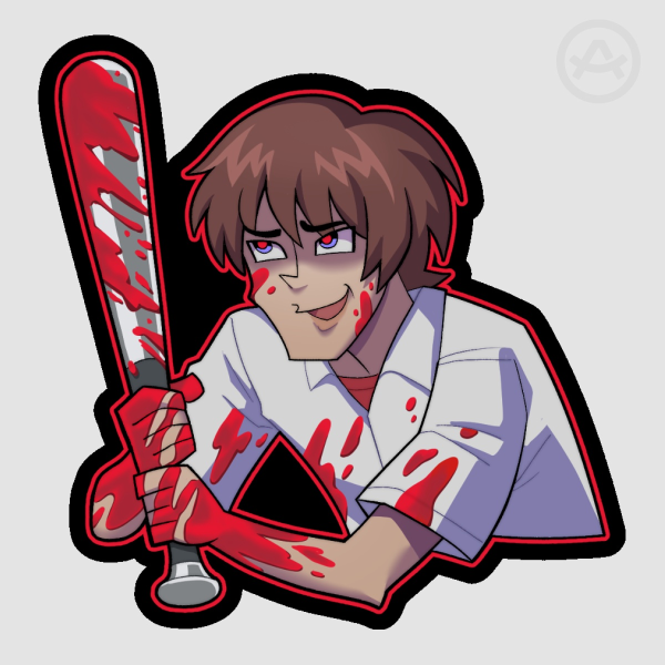 Keiichi Bat Sticker