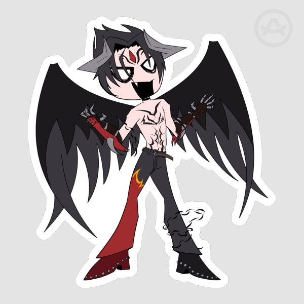 Devil Jin Sticker