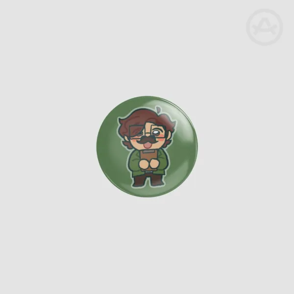 Stardew Valley - Harvey - Mini Round Badges (Button Pins)