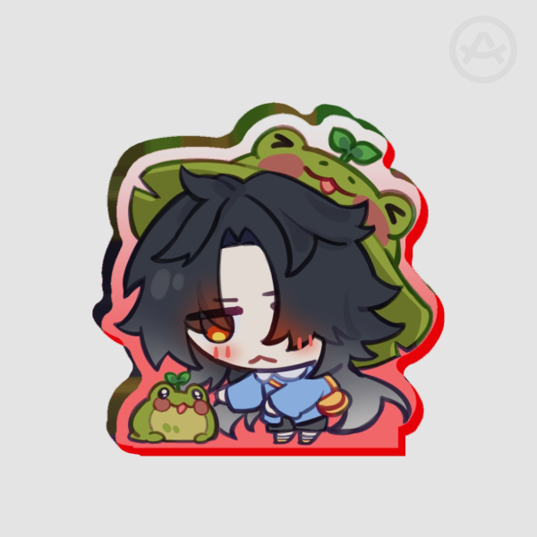 Froggy Blade Acrylic Block