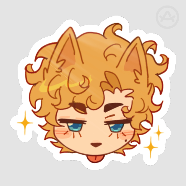 Wolfya Die Cut Sticker