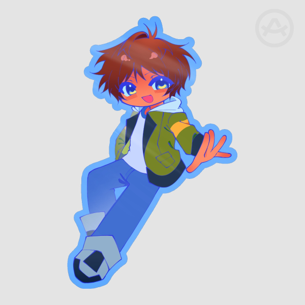 [ VLD ] Lance — Die Cut Stickers