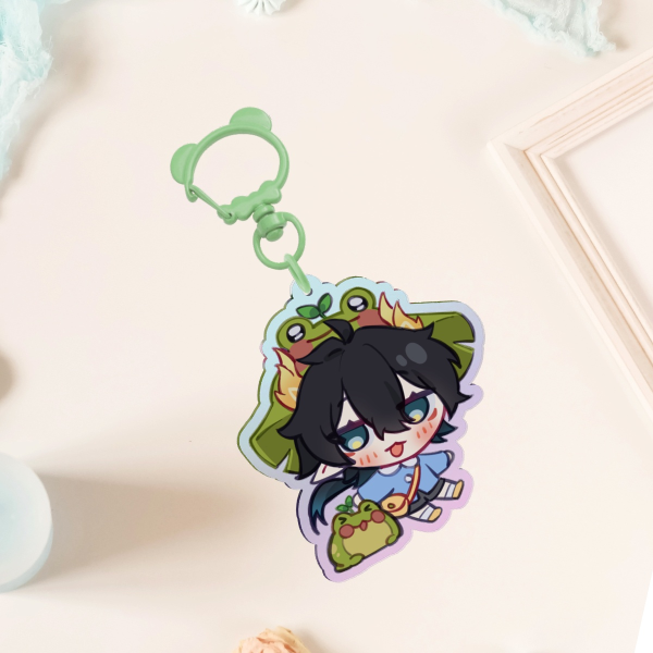 Froggy Danheng Blorbo Rainbow/Holographic Charm