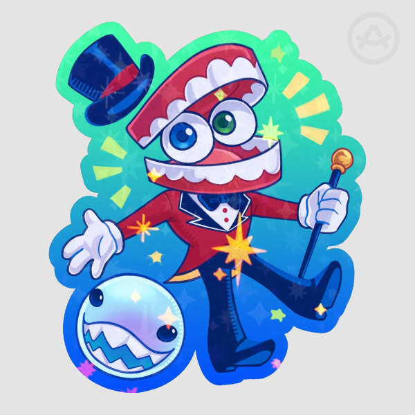 Caine & Bubble | Sticker