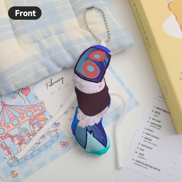 Sushi Vox Worm Plush Charms