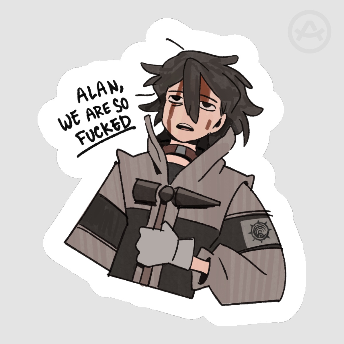 Dumb Follo Sticker B