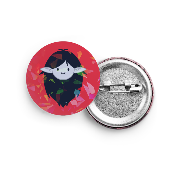 Adventure Time Button Pins - Marceline