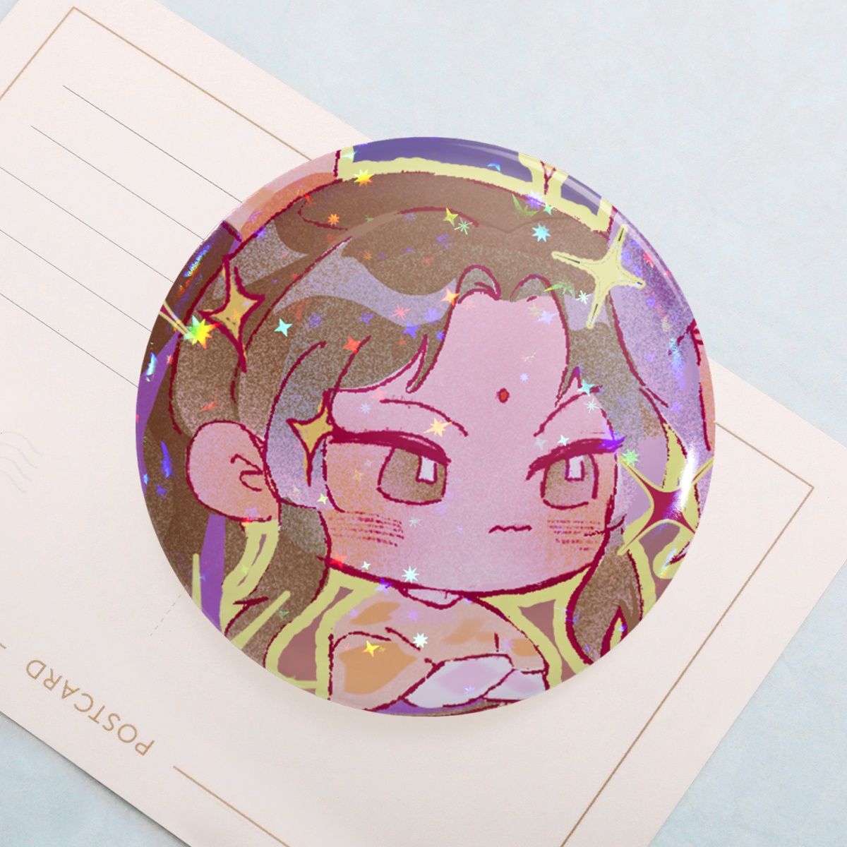 Jin Ling Holo Badge (Button Pins)