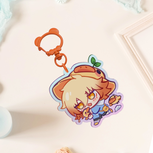 Ducky Mydei Blorbo Rainbow/Holographic Charm