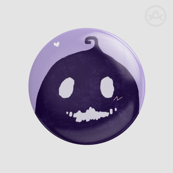 Stardew Valley - Krobus - Round Badges (Button Pins)