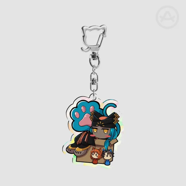 Lancer King Ashoka Fate Grand Order Broken Glass Acrylic Keychains - 1.97"(50mm), ⑤