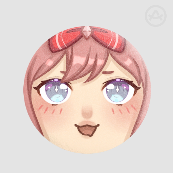 Agnes Digital Plush Badge