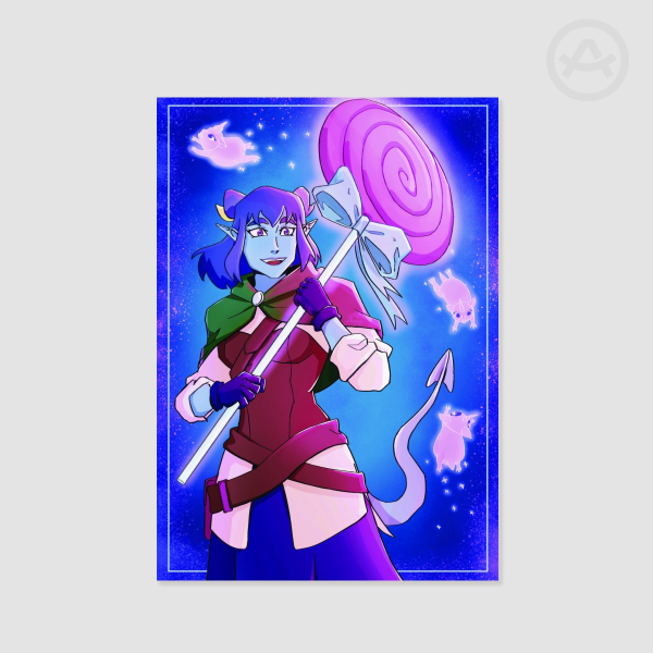 Jester Mighty Nein A5 Print