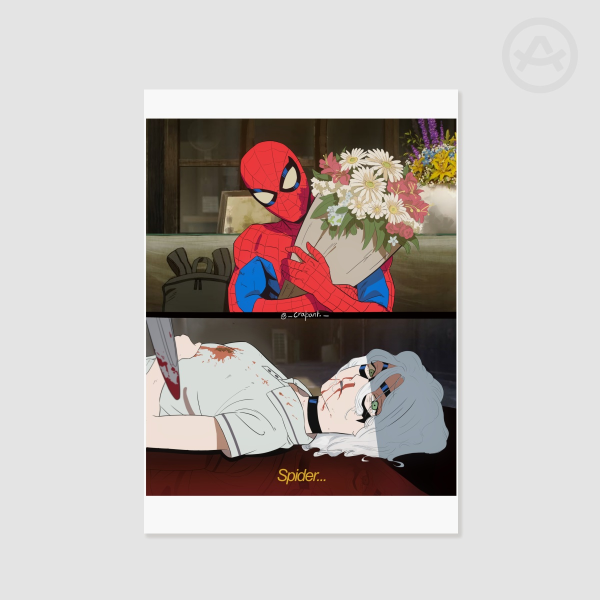 SPIDER-MAN X CHAINSAWMAN (fanart)
