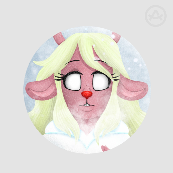 Noelle Holiday Plush Fridge Magnet