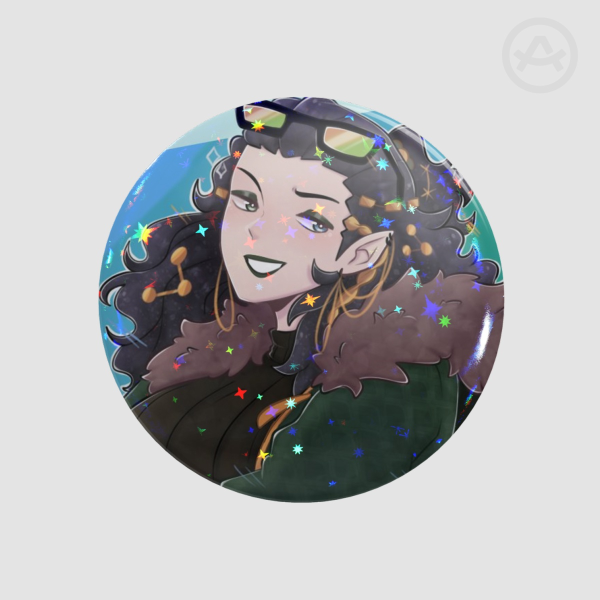 lady loki  Round Badges (Button Pins)
