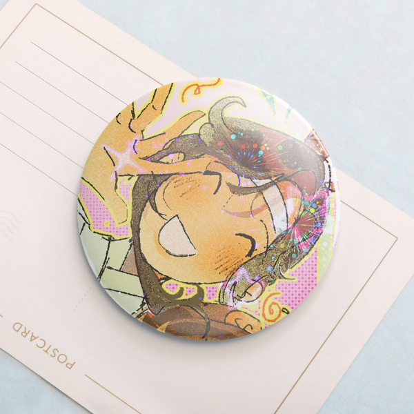 Lan Sizhui - Cuddle Pile Badge (Button Pins)