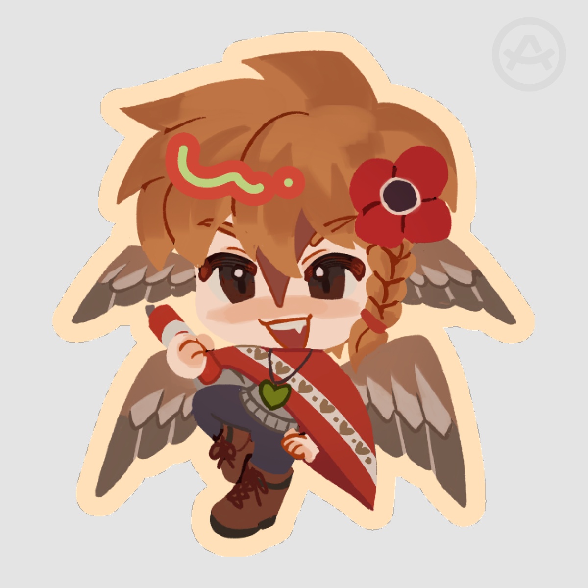 Grian Third Life Sticker