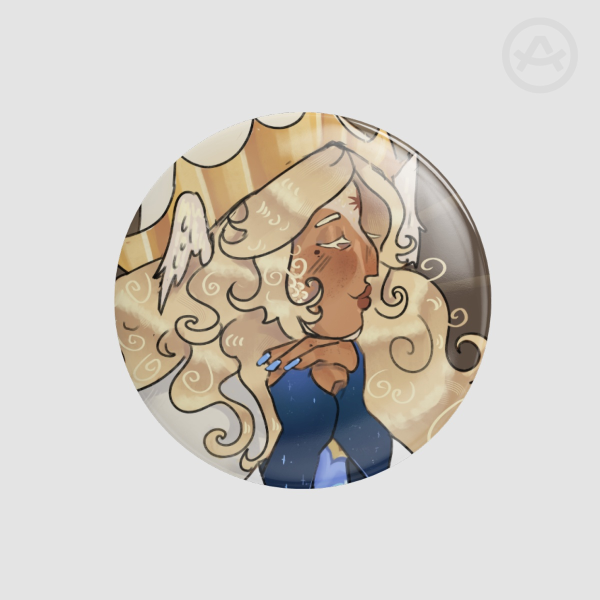 Pure Vanilla Cookie Badge ☆ Cookie Run Kingdom