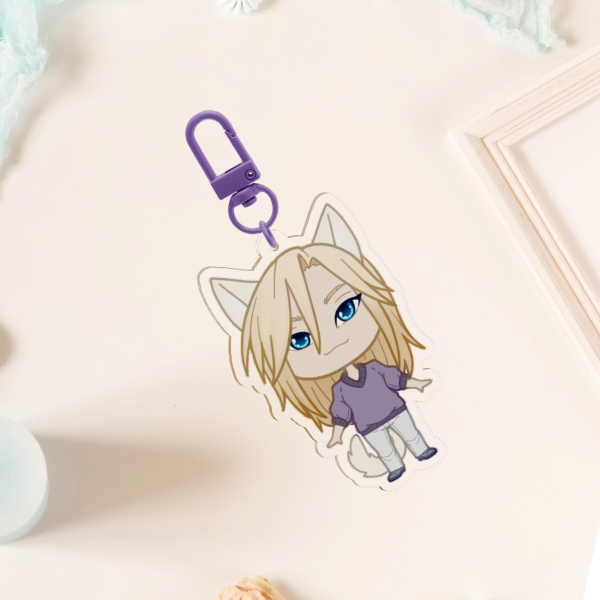 Kadoraverse Leo Acrylic Keychains